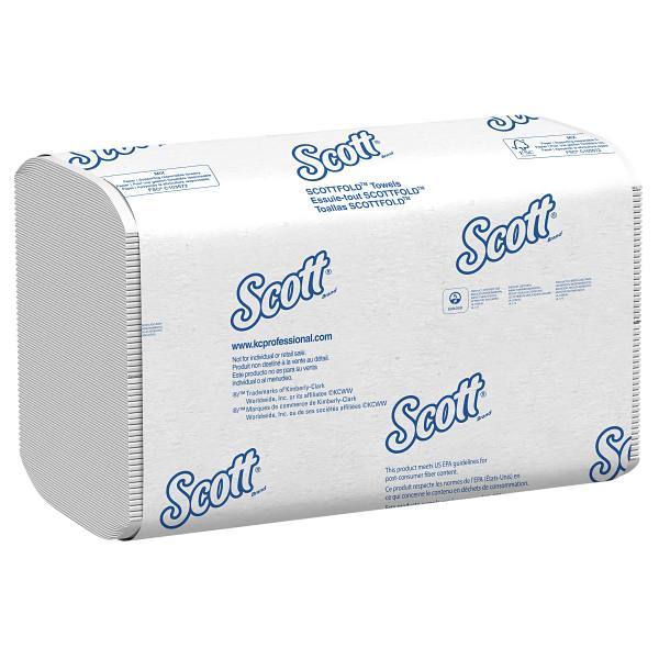 Scott PRO Scott Multifold Paper Towels Absorbency Pockets 25 Packs Carton Of 25