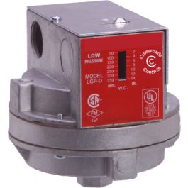 A.J. Antunes 803113902 DPDT Low Gas Pressure Switch 10-50" WC LGP-D