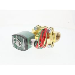 ASCO 8210G13 3/4" N/O Brass Solenoid Valve 5-200 PSI 120V