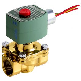 ASCO 8210G9 N/C Solenoid Valve 3/4" NPT 5/125 PSI Brass 120V