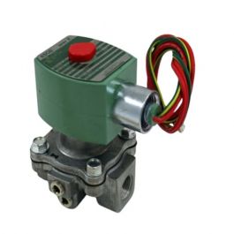 ASCO 8215G1 3/8" N/C Solenoid Gas Valve 5/125 PSI Aluminum