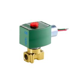 ASCO 8262H20 1/4" N/C Solenoid Valve 0-370 PSI Air/330 PSI/Water/160 PSI Oil