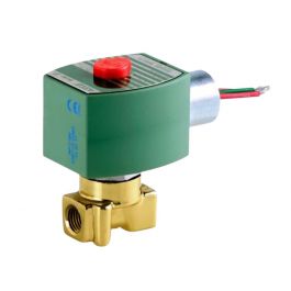 ASCO 8262H21V N/C Solenoid Valve 1/4" 0-500 PSI Air 350 PSI Water 270 PSI Oil
