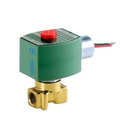 ASCO 8262H22 1/4" 2-Way N/C Solenoid Valve 0-185 PSI Air 0-180 PSI Water 0-90 PSI Oil