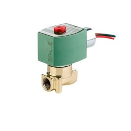 ASCO 8262H220 1/4" N/C SS Solenoid Valve 0–210 PSI Air 200 PSI Water