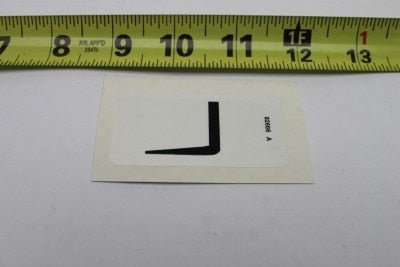 Genie Part # 82666GT – Decal, Label, Forklift Pocket