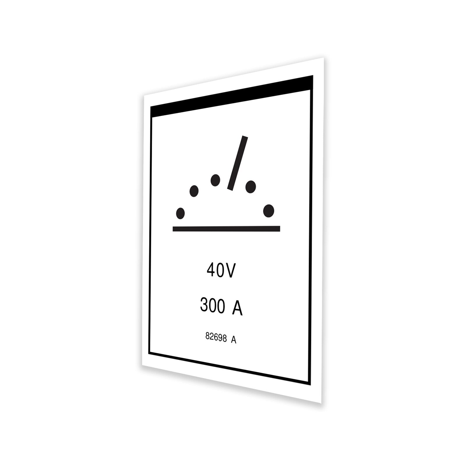Genie Part # 82698GT – Welder Voltage Decal