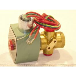 ASCO 8320G174 1/4 Inch Univ3Way 0/100# Brass Valve .