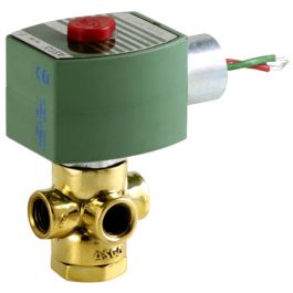 ASCO 8320G194 1/4" N/O 3-Way Solenoid Valve 150 PSI Air 140 PSI Water/Oil