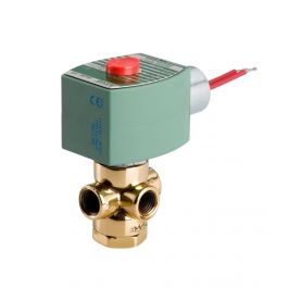 ASCO 8320G701 3-Way 1/4" N/C Solenoid Valve 150 PSI Air