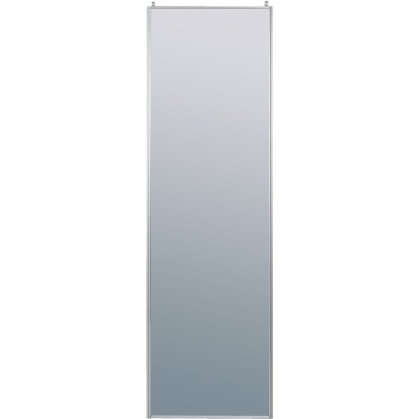 48" X 80" Silver Framed Mirror Closet Door, 120 Series