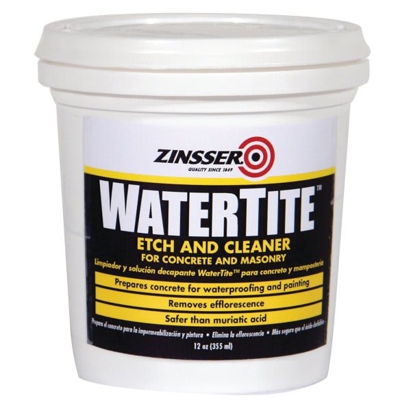 Rust-Oleum Zinsser Watertite 12 Oz White Etch And Cleaner, Case Of 6