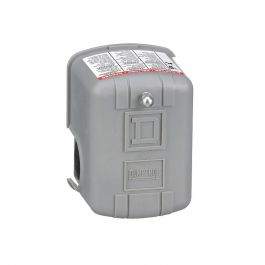 Schneider Electric (Square D) 9013FHG9J27 Air Compressor Pressure Switch Open High 40-100 PSI Cutout 1/4" Sweat