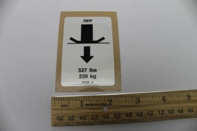 Genie Part # 97526GT – Foot Pad Load IWP