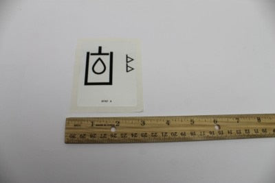 Genie Part # 97757GT – Oil Level Indicator Decal