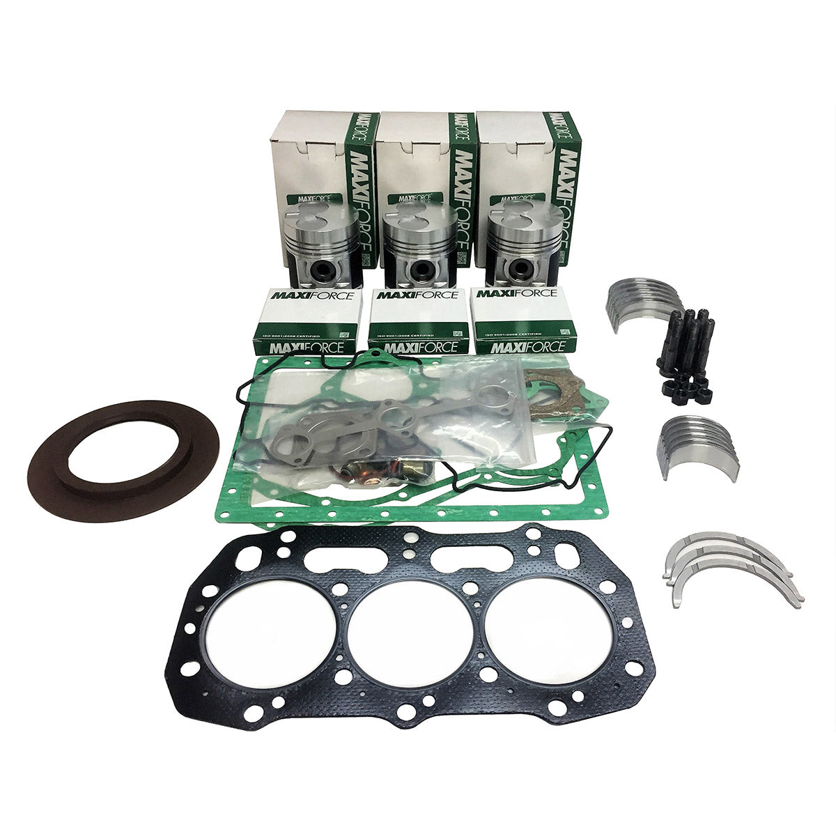 Maxiforce Basic Engine Kit, Standard Pistons, 1004.40 1.00MM Fractured Split for Perkins