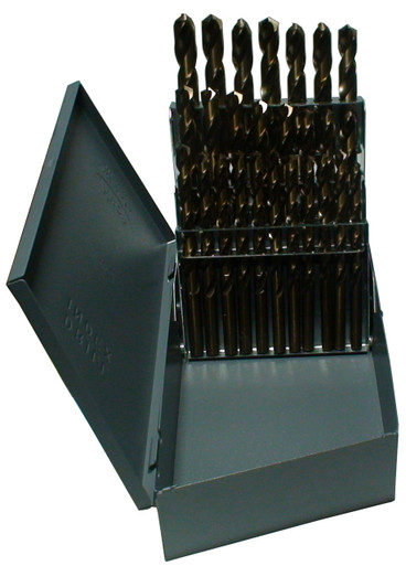 "A"-"Z" 26 Piece Cobalt Screw Machine Drill Bit Set D/A26S-CO-SET