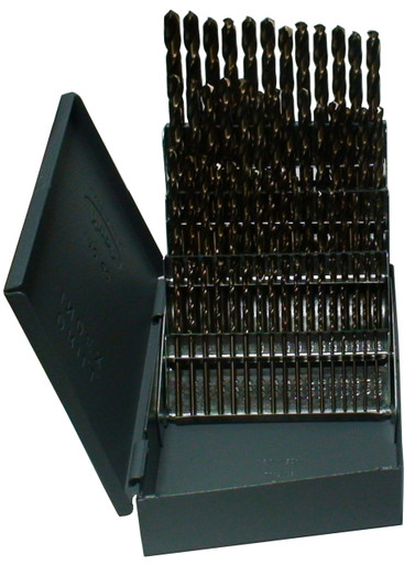 #1 - #60 Cobalt Steel Jobber Drill Bit Set D/A60J-CO-SET