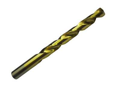 #10 Tin Coated Jobber Length Drill Bit DWDTN10