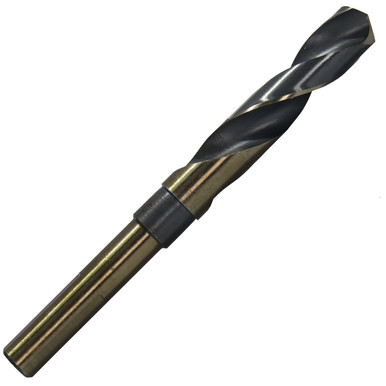 1-15/32" Reduced Shank HSS Black & Gold Contractor Drill Bit KFD3F1-15/32