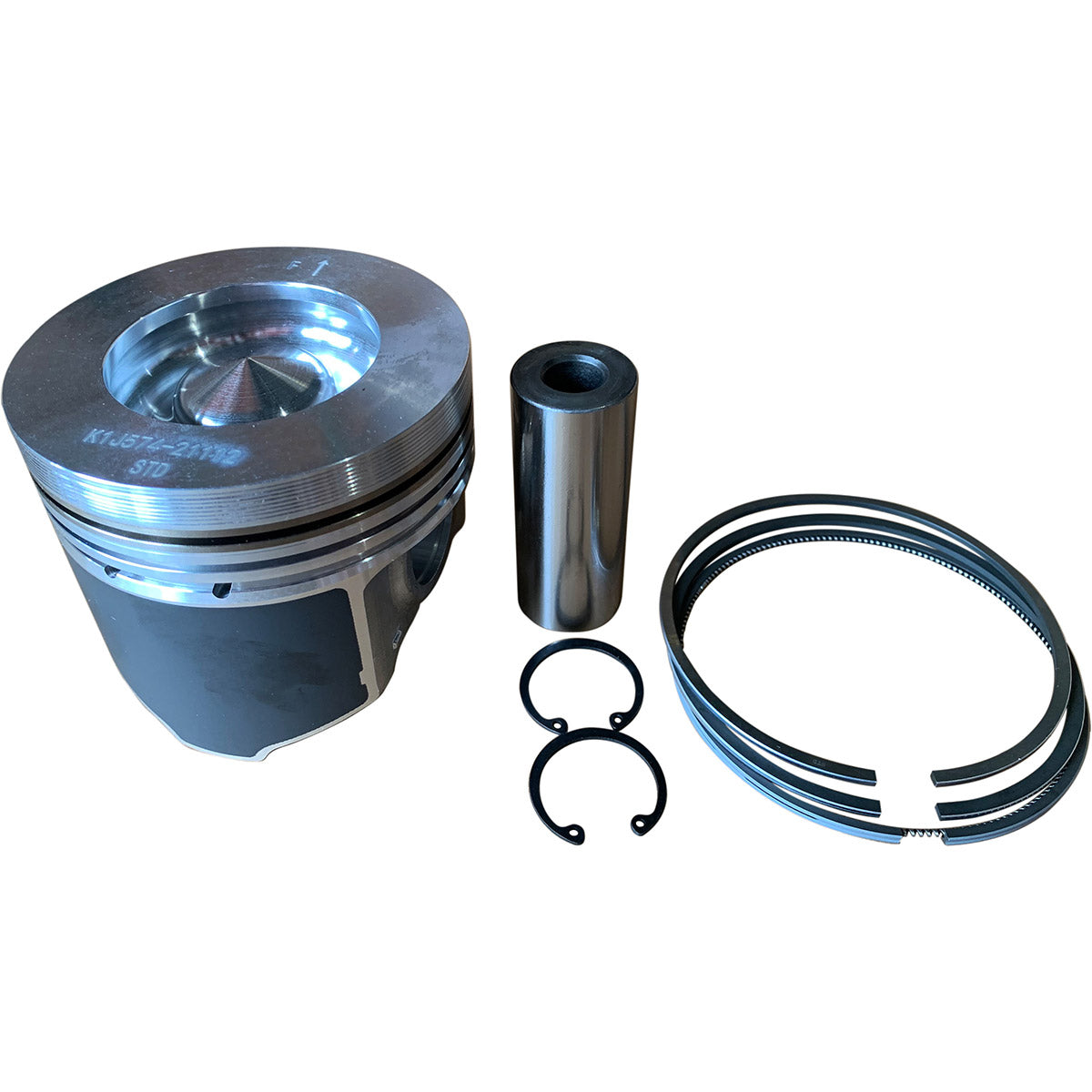 Maxiforce Piston & Ring Kit, Standard, V3800-CRT for Kubota 1J574-21775