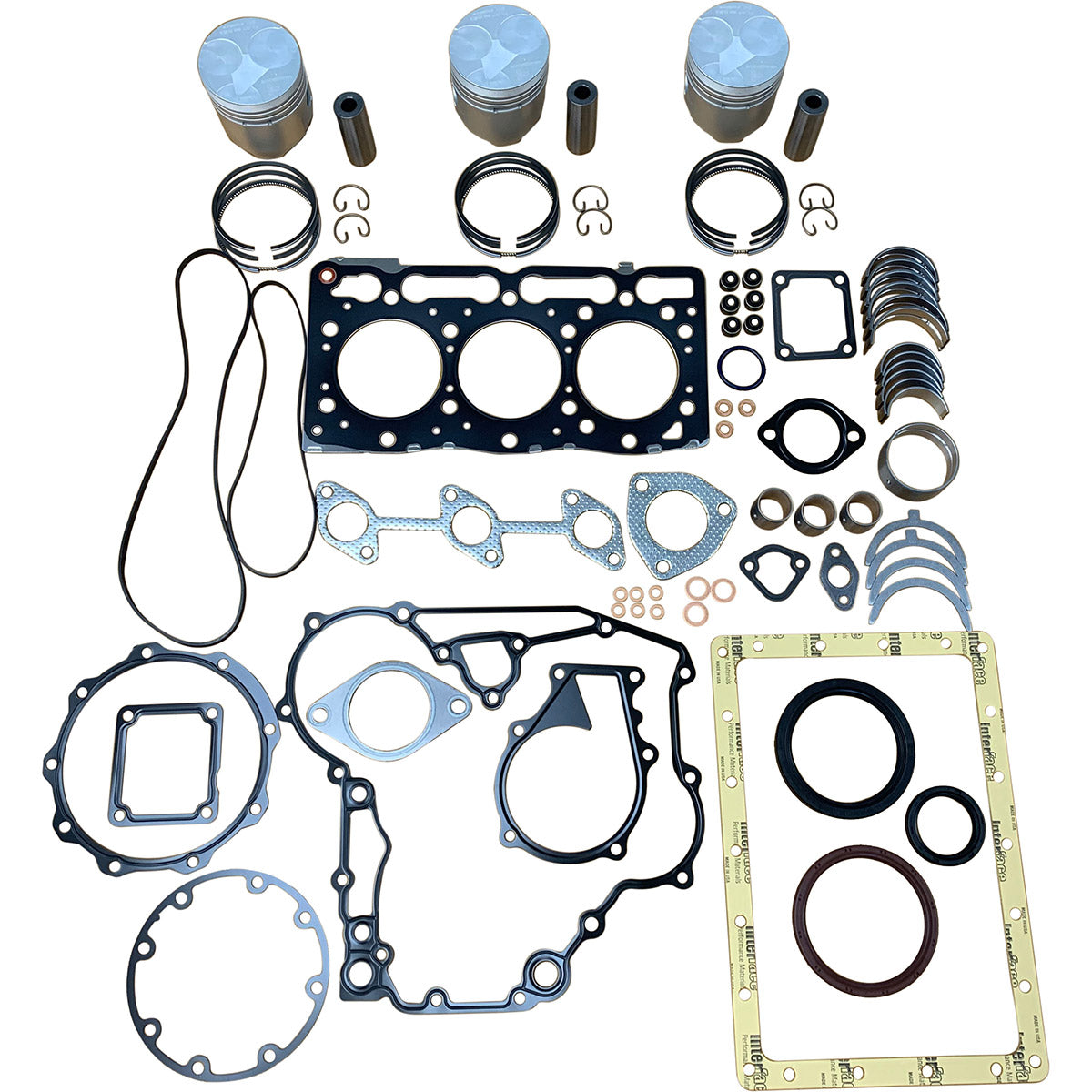 Maxiforce Overhaul Engine Kit, Standard, Indirect Injected, Mls, D905 for Kubota D905A