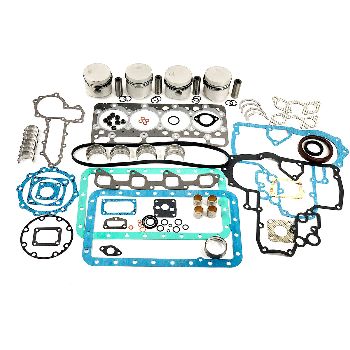 Maxiforce Overhaul Engine Kit, Standard, Indirect Injected, V1702 for Kubota V1702-40/20