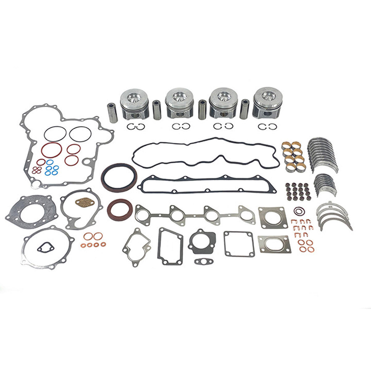 Maxiforce Overhaul Engine Kit, Standard, Direct Injected, V3300-DI for Kubota V3300DI
