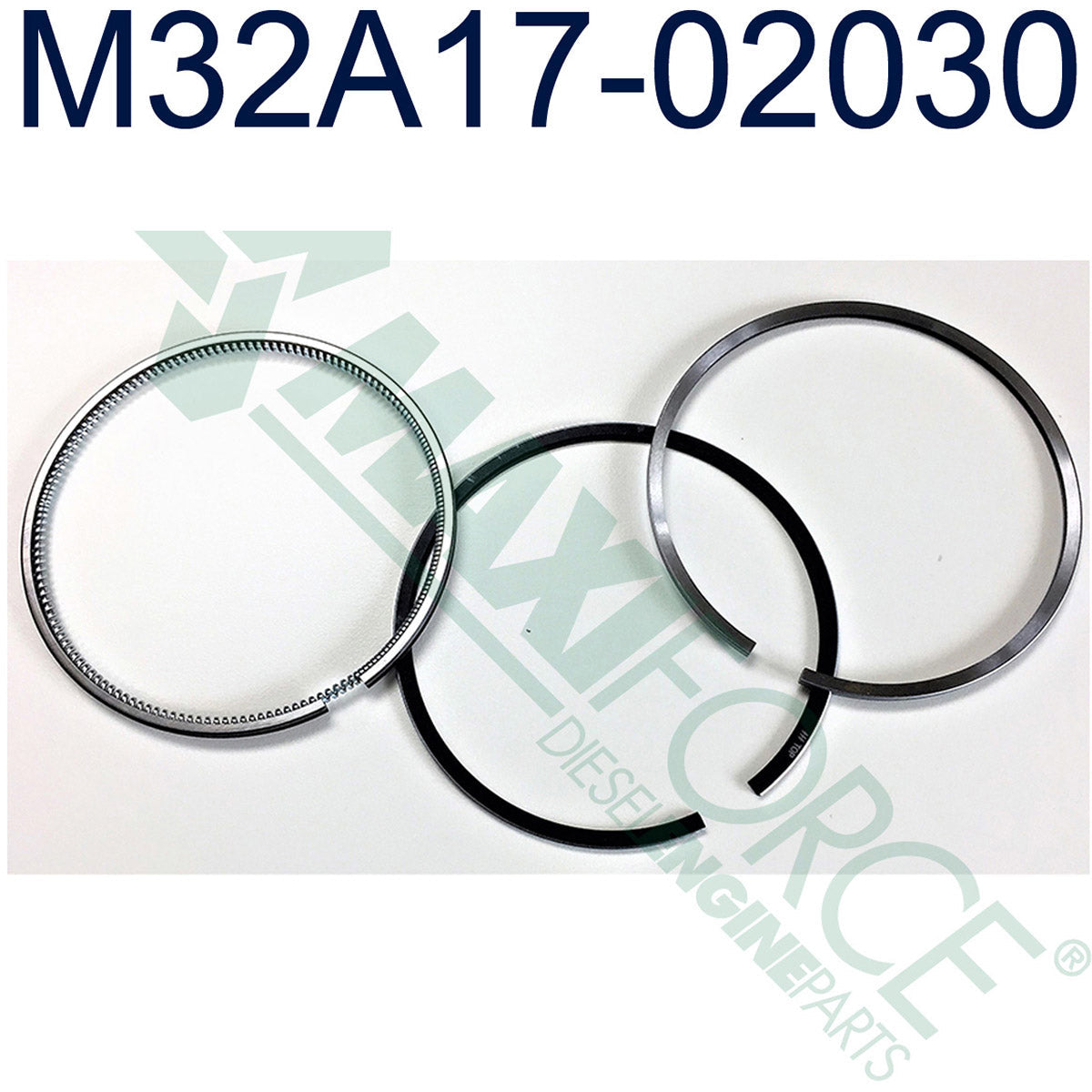 Maxiforce Ring Set, 0.50MM, S4S, 4MM Wide Oil Ring for Mitsubishi 32A17-02030
