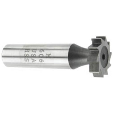 7/8" Dia. - 2-5/32" OAL - Straight Tooth - HSS - Woodruff Keyseat Cutter Series/List #1917 MT7040542