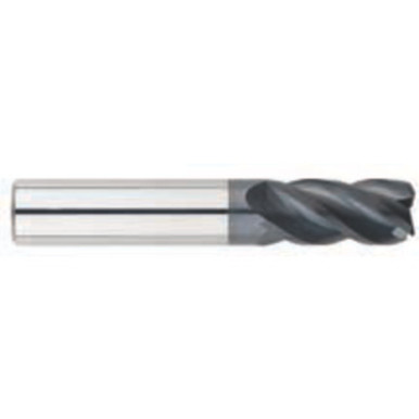 5/16" x 5/16" /8" x 2" 0.0150-0.0200" C/R 4 Flute Single End Carbide HPE High Performance End Mill-AlTiN Series/List #5994 MT7256336
