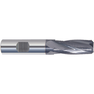 3/8" /8" x 5/8" x 2" 0.0200" C/R 4 Flute Single End Carbide Roughing End Mill-ALTiN Series/List #5971T MT4390668