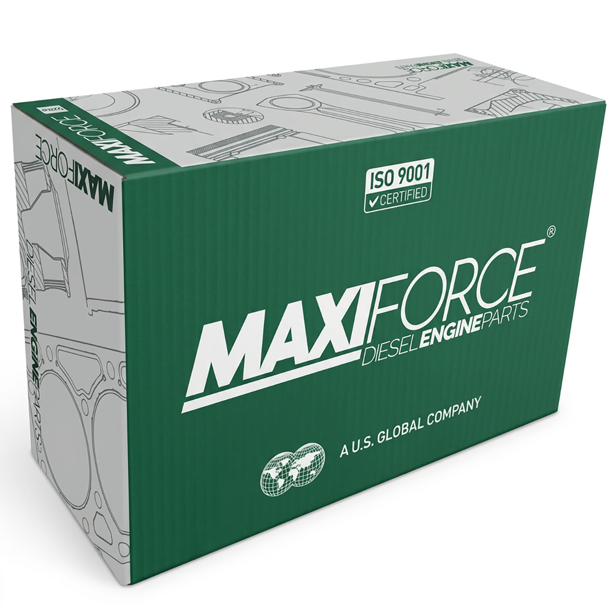 Maxiforce Overhaul Engine Kit 6.404D for John Deere RG17897-20/STD