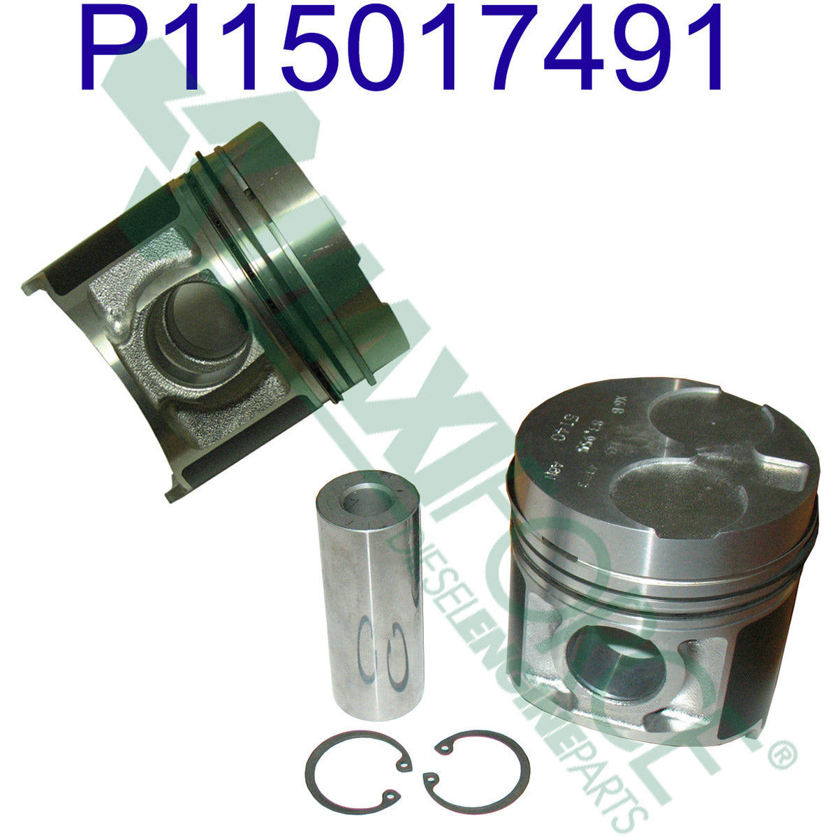 Maxiforce Piston & Ring Kit 400 Series, Standard for Perkins 115017491