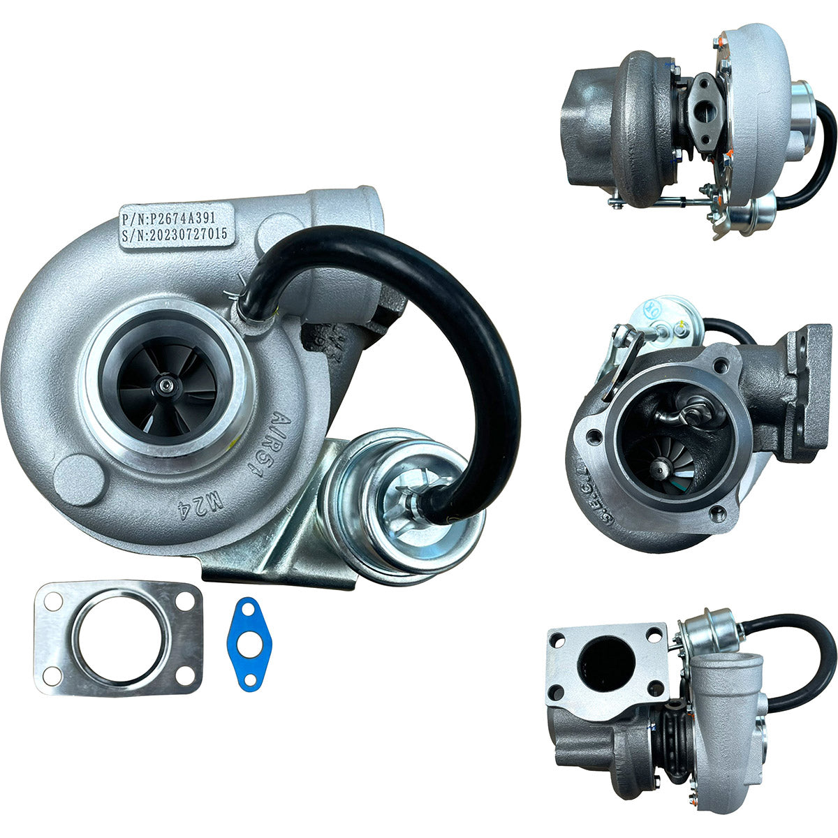 Maxiforce Turbocharger, 1004.40T, Ak for Perkins 2674A391