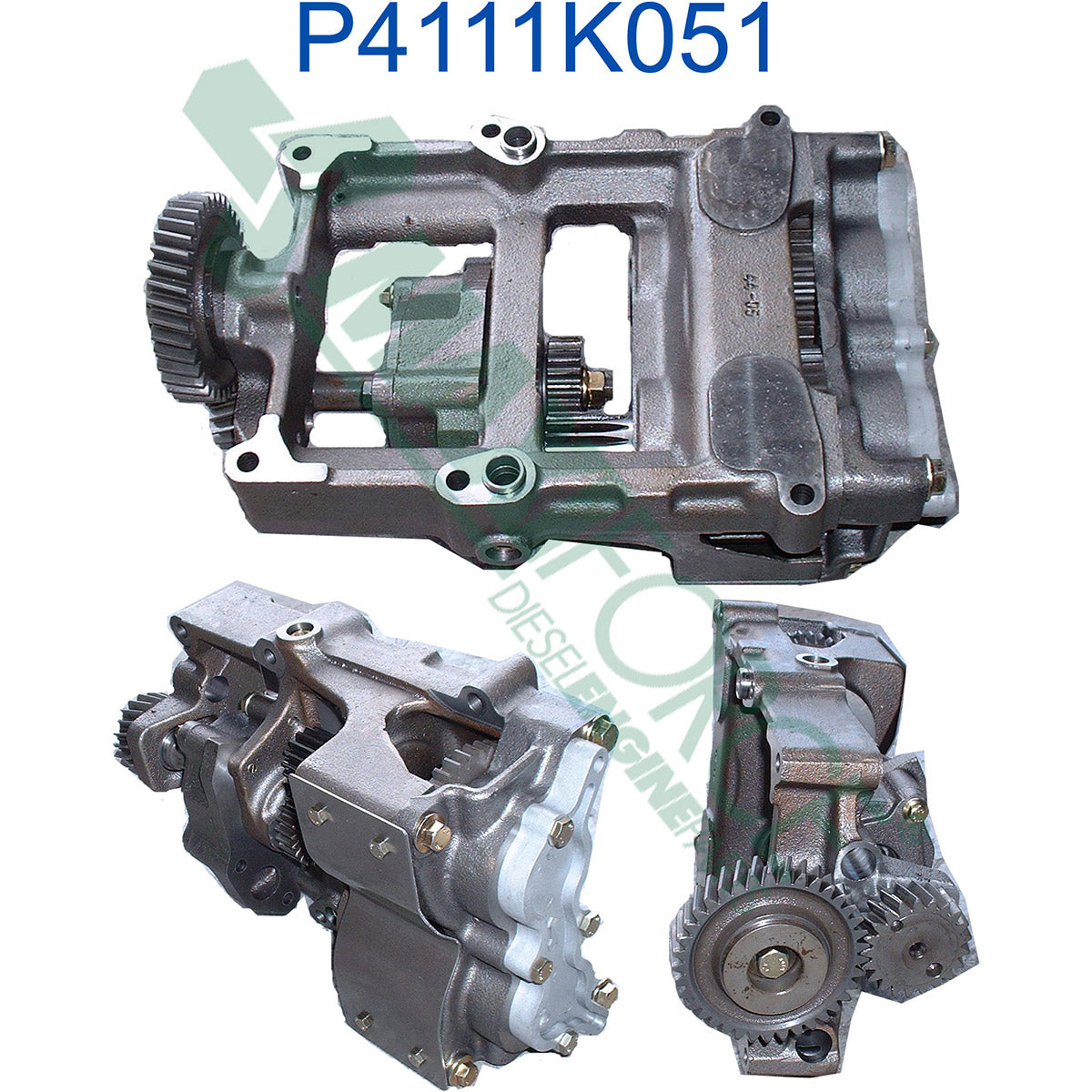 Maxiforce Balancer Unit, Mid Mount 6 Bolt, with oil Pump, 236/248 for Perkins 4111K051