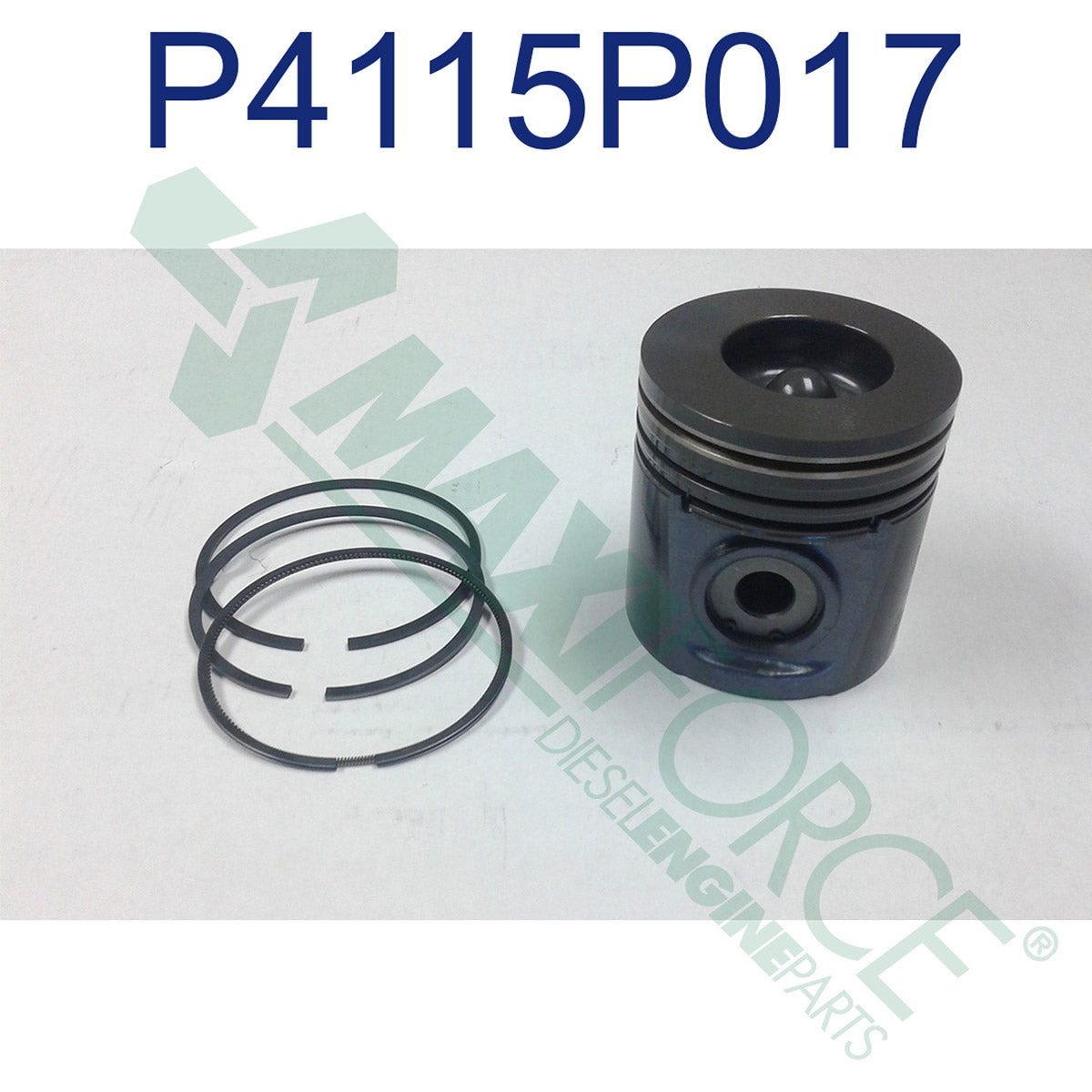 Maxiforce Piston & Rings Kit, 1.00MM, 1103/4 for Perkins 4115P017