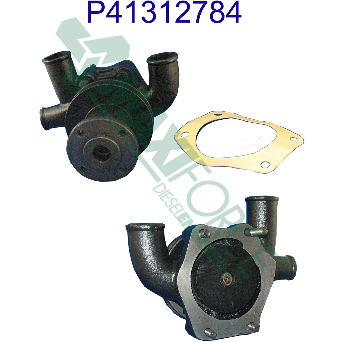 Maxiforce Water Pump, with Pulley, 3.152 for Perkins 41312784