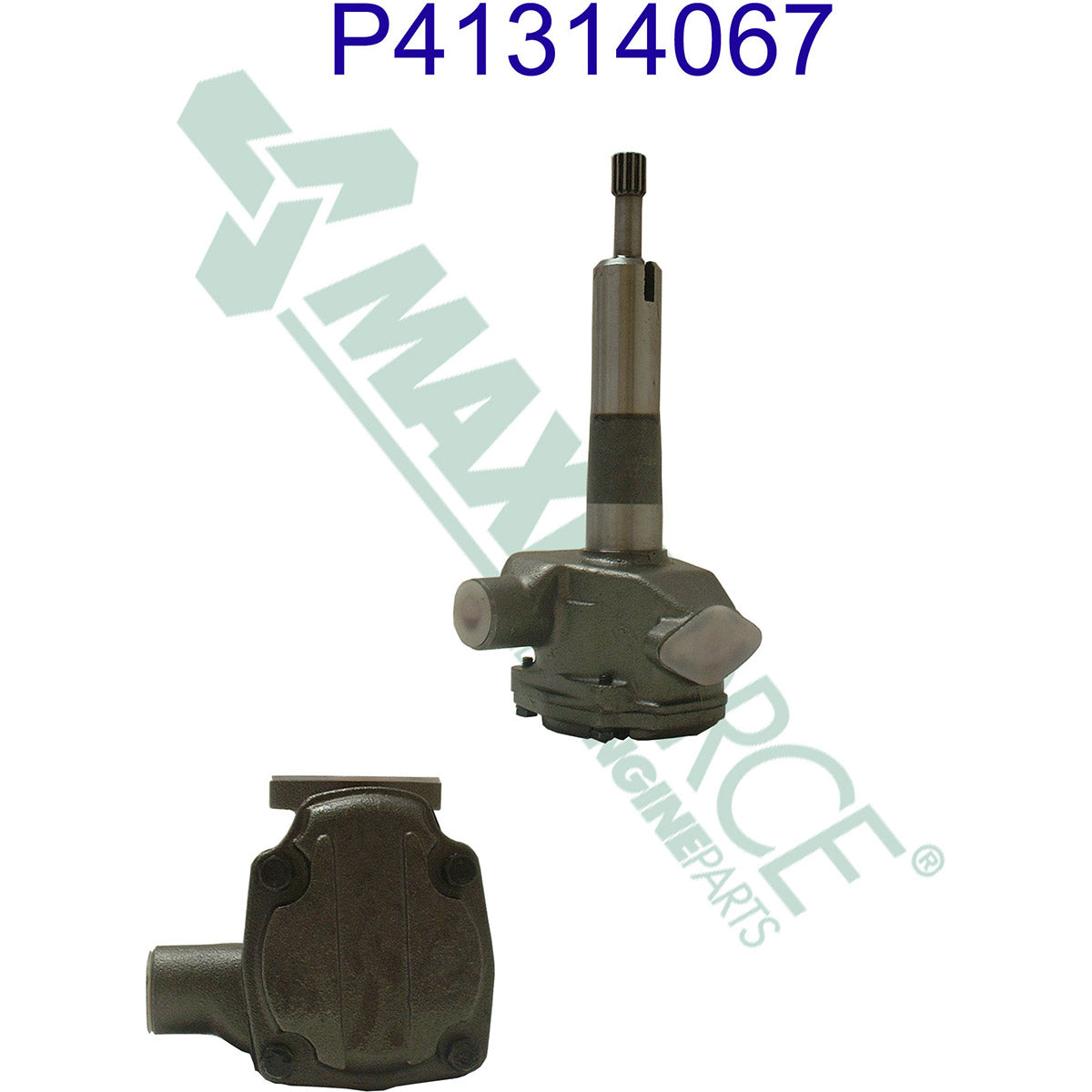 Maxiforce Oil Pump, 11.5" Oal, 6.354 for Perkins 41314067
