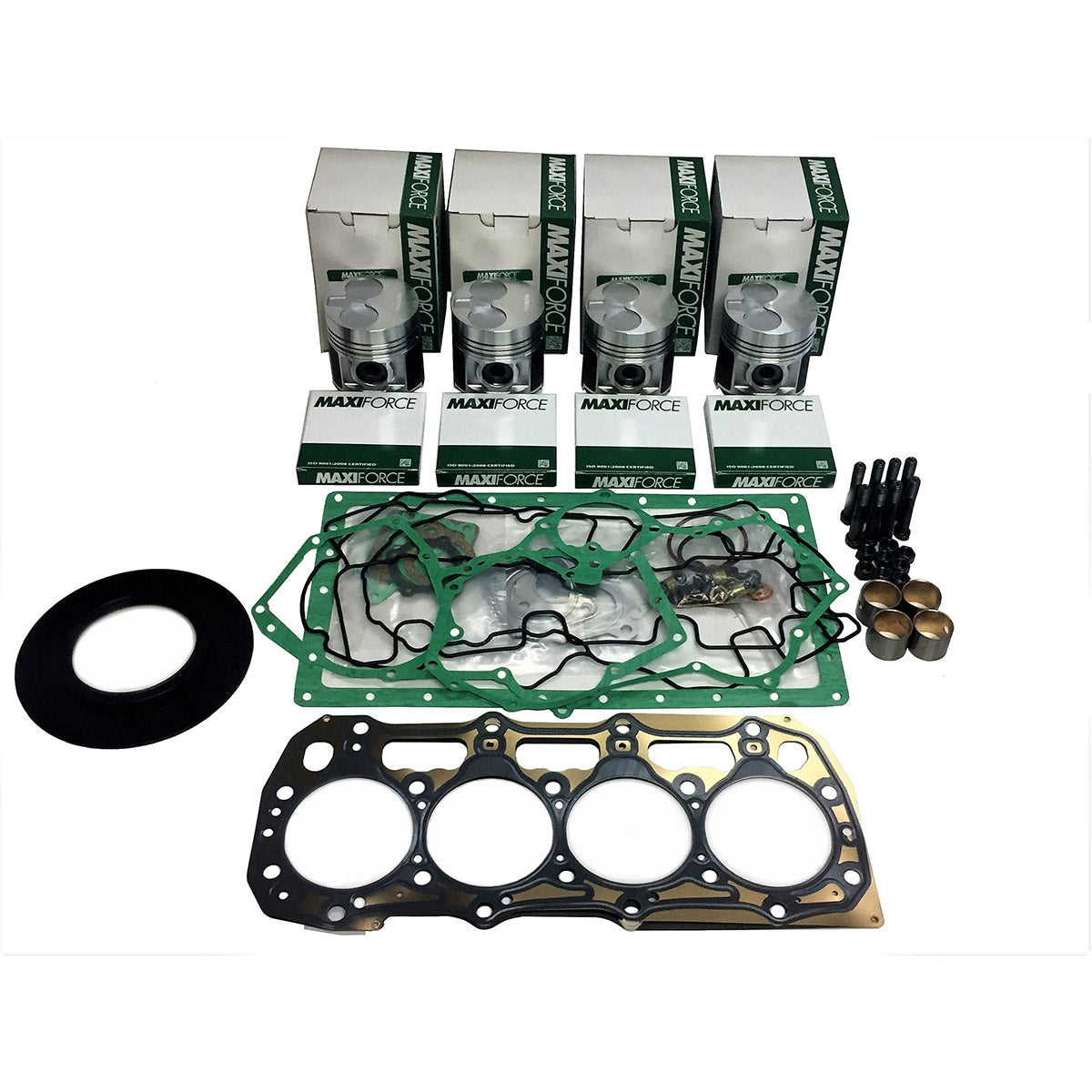 Maxiforce Basic Engine Kit, Standard Pistons, Less Bearings Standard, 404D-22, 404A-22 for Perkins