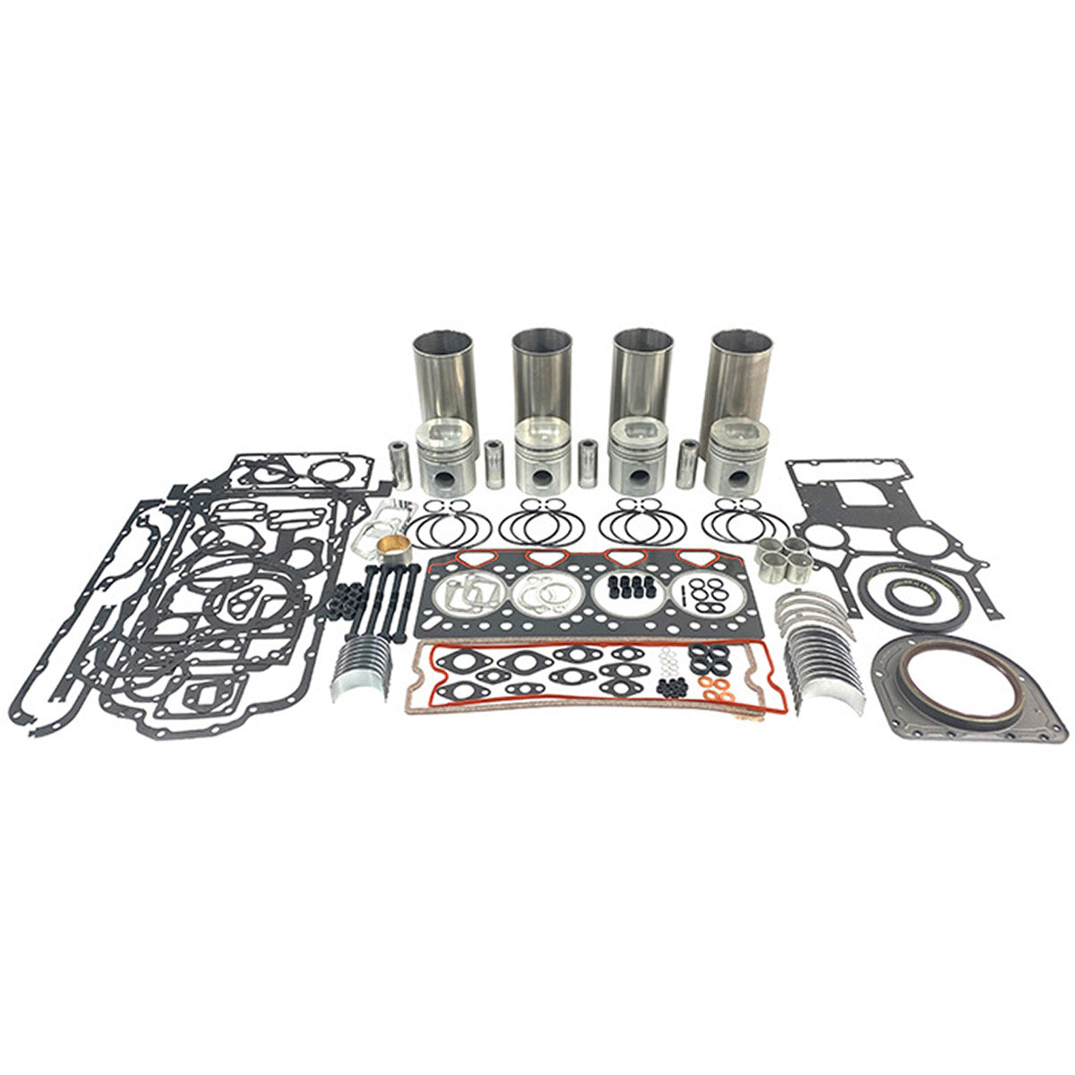 Maxiforce Basic Engine Kit, Standard Pistons, .010" Main Bearings, .010" Rod Bearings, 1004.40 for Perkins