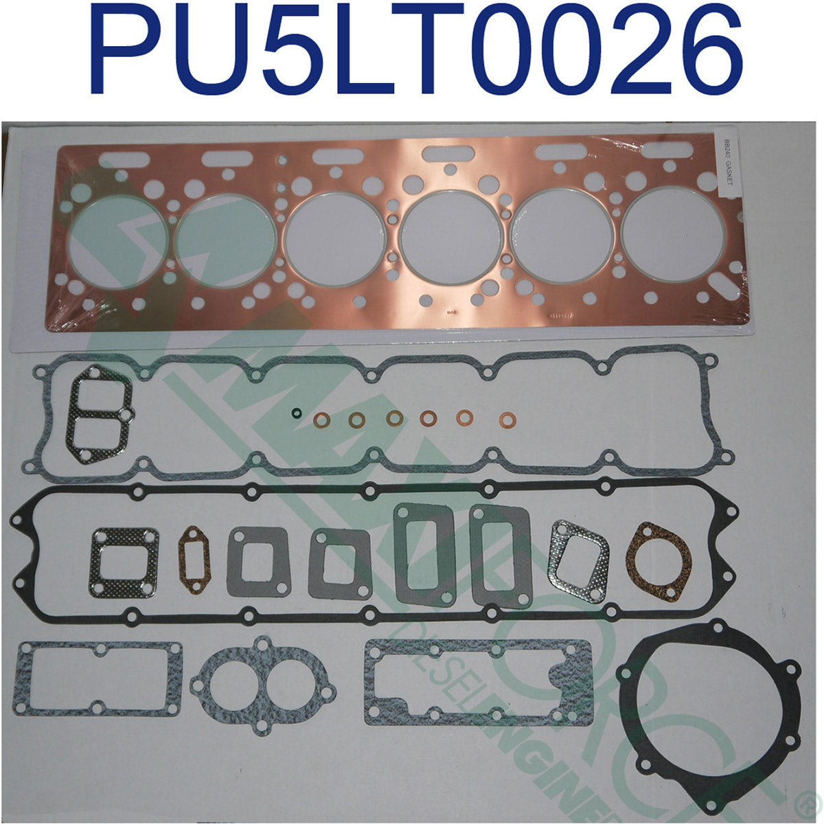 Maxiforce Cylinder Head Gasket Set A6.354 for Perkins U5LT0026