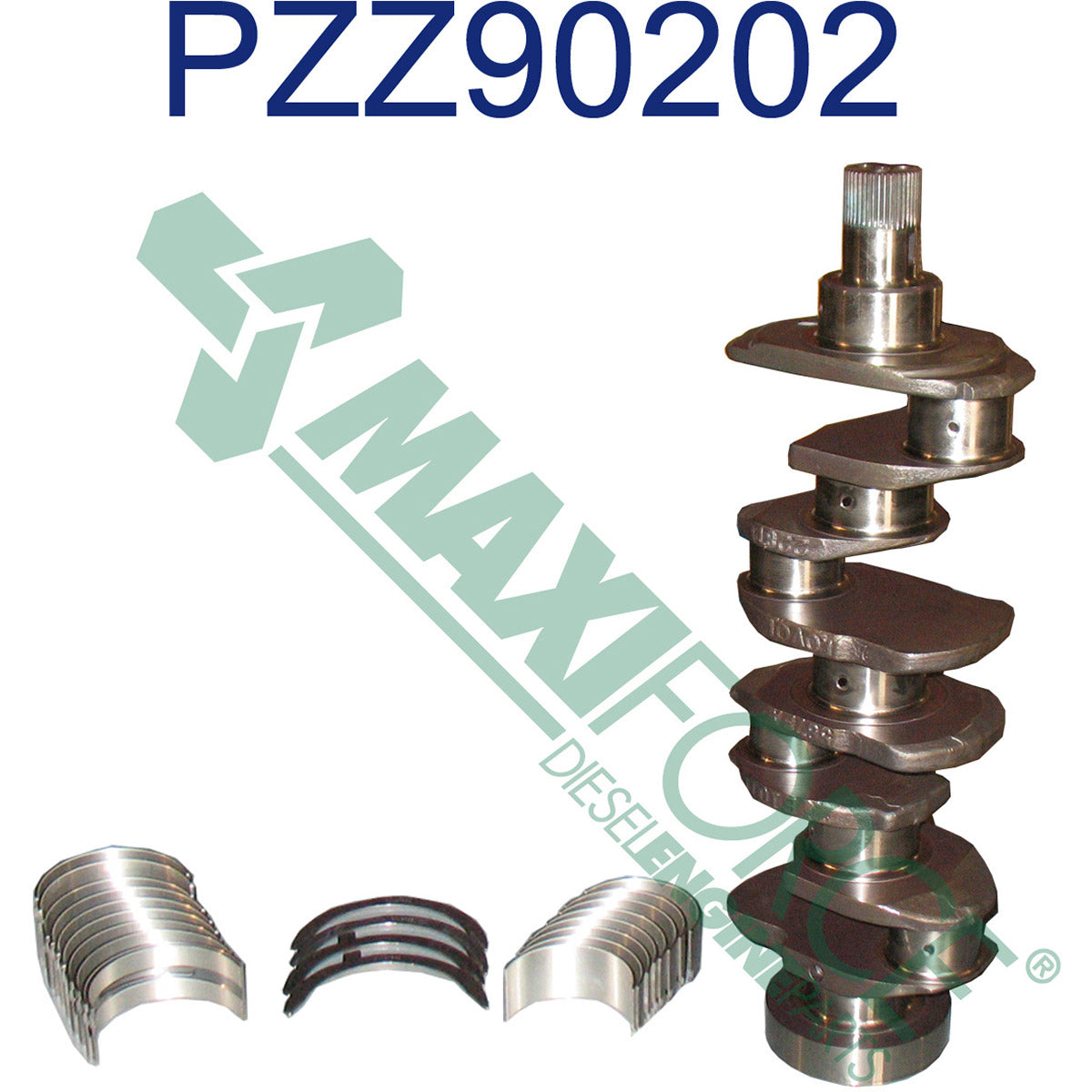 Maxiforce Crankshaft Kit, Lip, 1004.40 for Perkins
