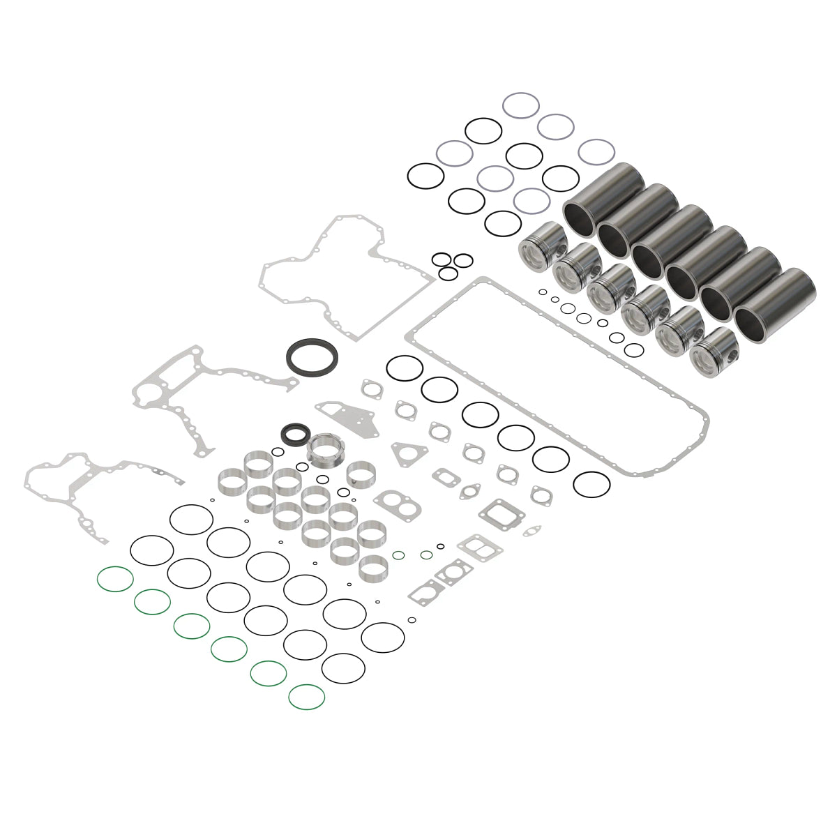 Maxiforce Overhaul Engine Kit 6.359D/6059D for John Deere RE50784-10/STD