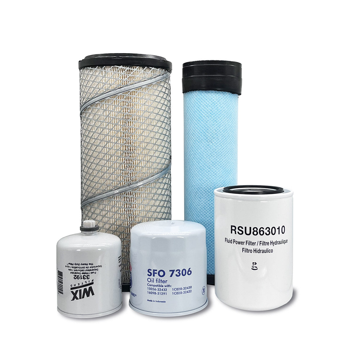 HERO Maintenance Filter Kit for Bobcat 334 Excavator 512913001 & Above
