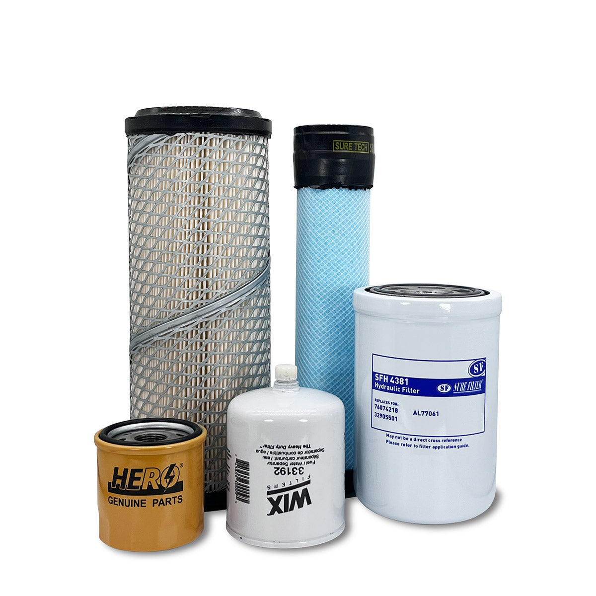 HERO Maintenance Filter Kit for Bobcat E20 Mini Excavator AWRH11001 & Above