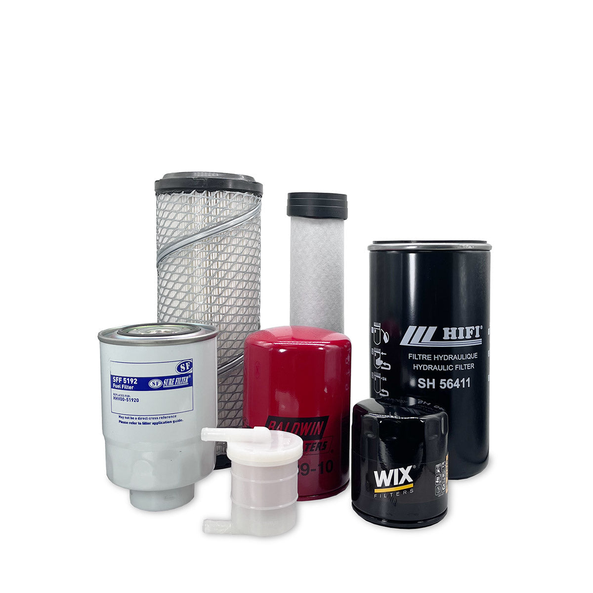 HERO Maintenance Filter Kit for CASE Farmall 30A Compact Tractor