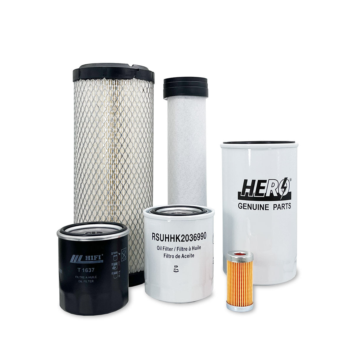 HERO Maintenance Filter Kit for CASE DX25 Compact Tractor