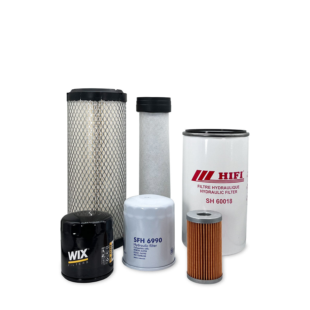 HERO Maintenance Filter Kit for CASE DX35 Compact Tractor