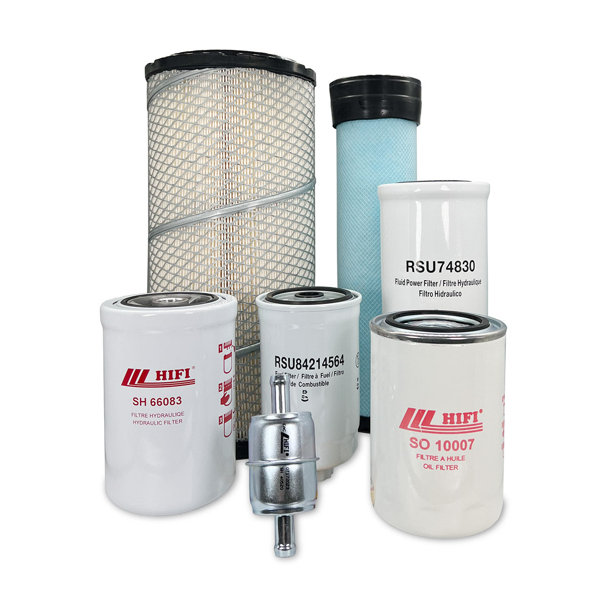 HERO Maintenance Filter Kit for CASE 580SL Series 2 Backhoe Loader